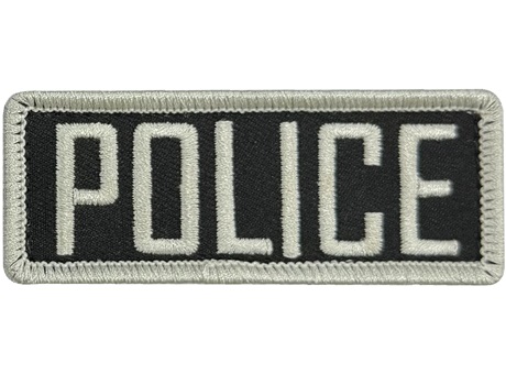 Police Name Tag Patch