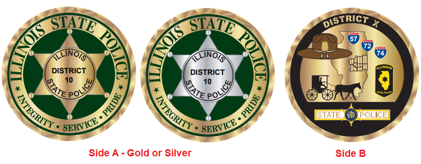ISP District 10 Coin